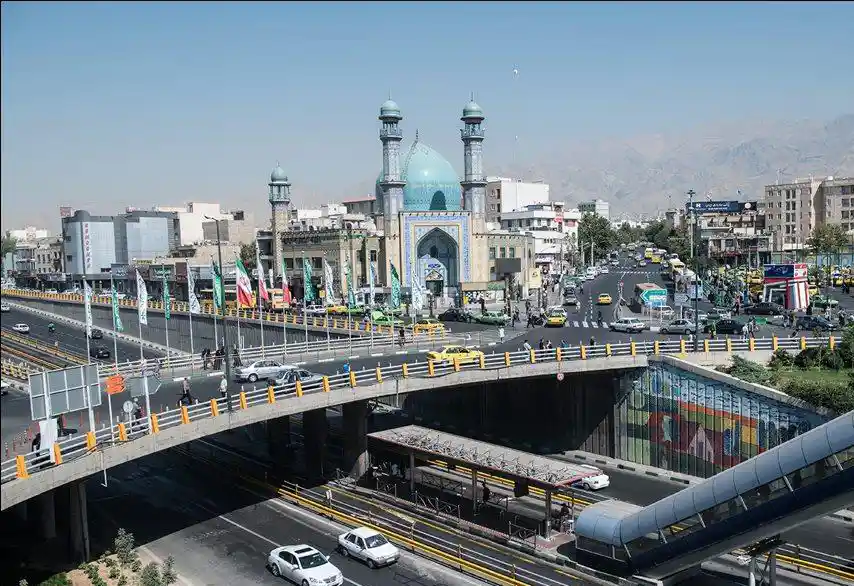 منطقه رسالت تهران در شرق